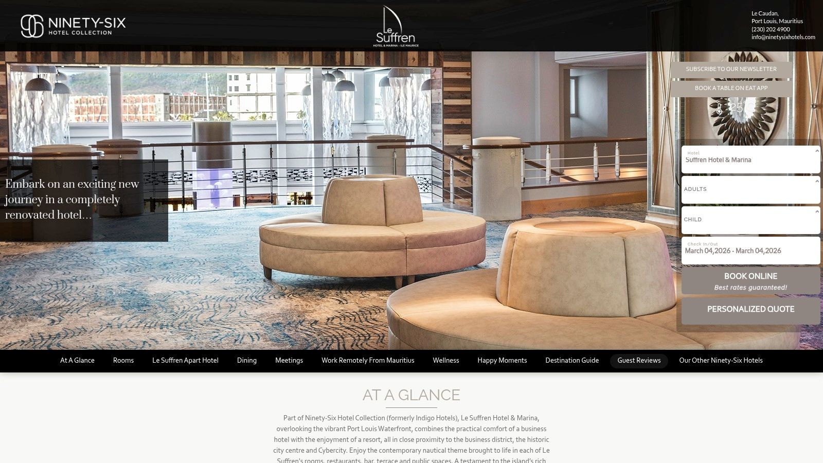 Sushi Quay (Le Suffren Hotel & Marina)