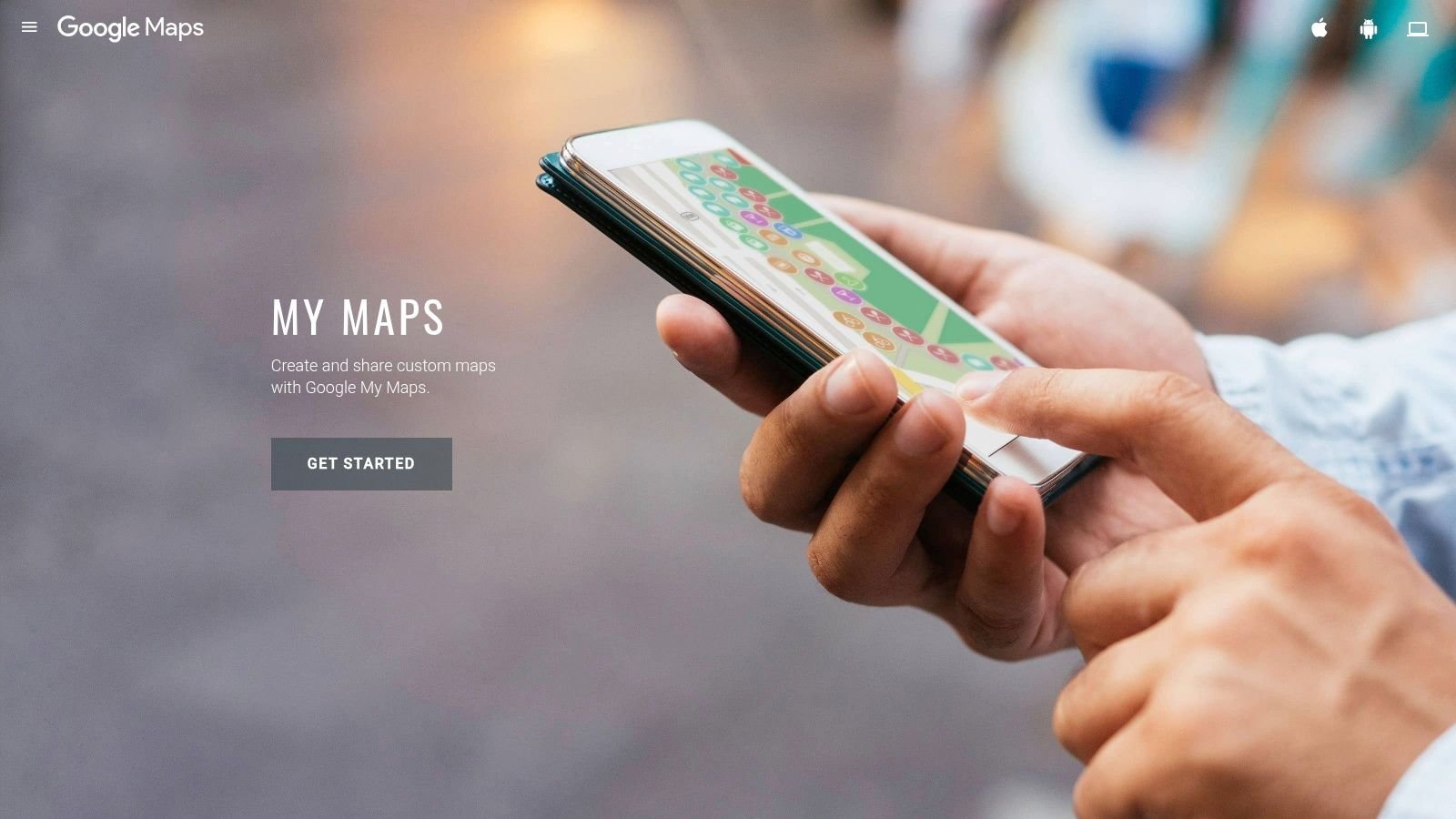 Screenshot from https://www.google.com/maps/about/mymaps/